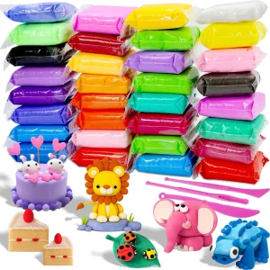 32, Non-Toxic Clay Kit with Tools,