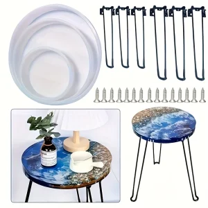4 types of epoxy resin table tools
