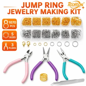 6PCS Jump Ring Jewelry Making Kit for Jewelry Repair DIY